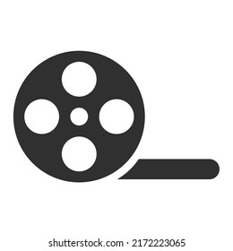 Illustration Vector Graphic of Media, Film, Movie, Multimedia, Reel, Video Icon