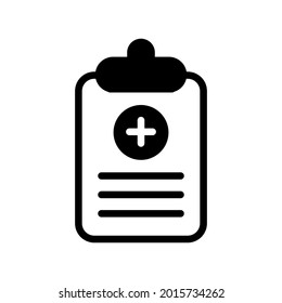 Illustration Vector Graphic of  Medical report icon