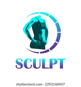 Illustration Vector Graphic of  Medical Sculpt logo design