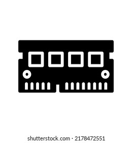 Illustration Vector Graphic of Memory PC icon template