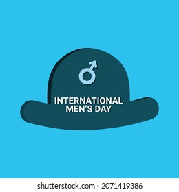 Illustration vector graphic of men's day