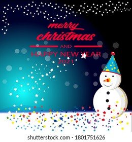 illustration vector graphic  of merry christmas