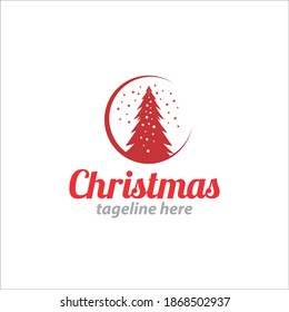 Illustration vector graphic of Merry Christmas light logo design Template