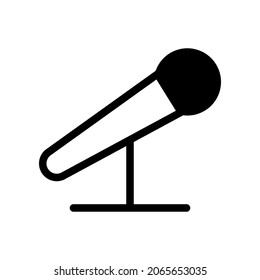 Illustration Vector Graphic of Mic icon