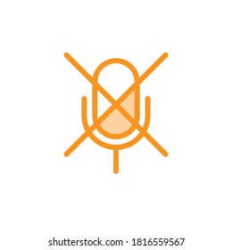 Illustration Vector graphic of microphone icon. Fit for podcast, voice, record, karaoke, interview etc.