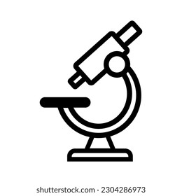 Illustration Vector Graphic of Microscope, laboratory Icon