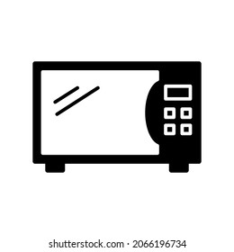Icono de Ilustración del vector gráfico de microondas