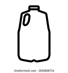 
Illustration Vector graphic of milk bottle icon 