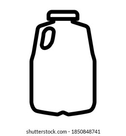 
Illustration Vector graphic of milk bottle icon 