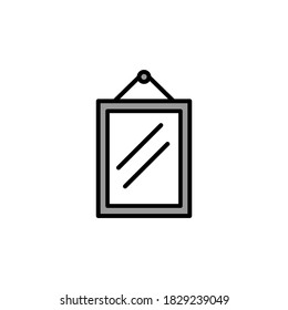 Illustration Vector graphic of mirror icon