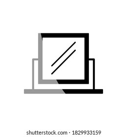 Illustration Vector graphic of mirror icon