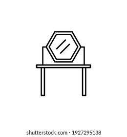 Illustration Vector graphic of mirror icon