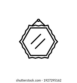 Illustration Vector graphic of mirror icon
