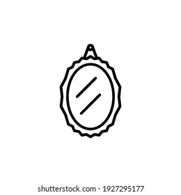 Illustration Vector graphic of mirror icon