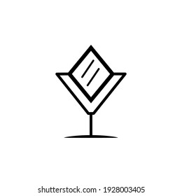 Illustration Vector graphic of mirror icon