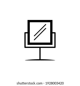 Ilustración Gráfico vectorial del icono de espejo