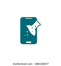 Illustration Vector Graphic of Mobile Science Application. Perfect to use for Technology Company