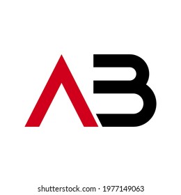 Illustration Vector Graphic of Modern AB Letter Logo. Perfect to use for Technology Company