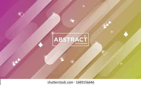 Ilustración vectorial gráfico de fondo geométrico abstracto moderno. Muy útil para la página de inicio, sitio web, banner, afiche, evento, etc.