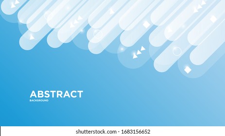 Illustration vector graphic of modern abstract geometric background. Very useable for landing page, website, banner, poster, event, etc.