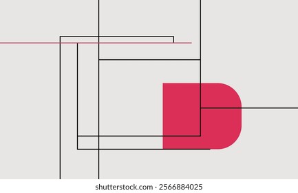 illustration vector graphic of modern abstract background