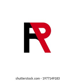 Illustration Vector Graphic of Modern AR Letter Logo. Perfect to use for Technology Company