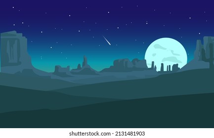 Gráfico vectorial de ilustración de colinas de fondo modernas postre diseño árabe, bueno para diseño de plantilla de fondo 
