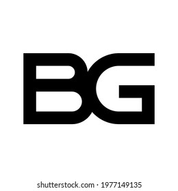 Illustration Vector Graphic of Modern BG Letter Logo. Perfect to use for Technology Company