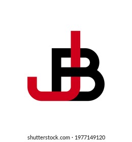 Illustration Vector Graphic of Modern BJ Letter Logo. Perfect to use for Technology Company