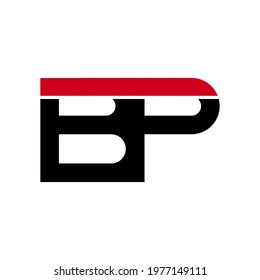 Illustration Vector Graphic of Modern BP Letter Logo. Perfect to use for Technology Company