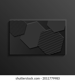 Illustration vector graphic of modern business cards design, good for office members
