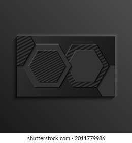 Illustration vector graphic of modern business cards design, good for office members