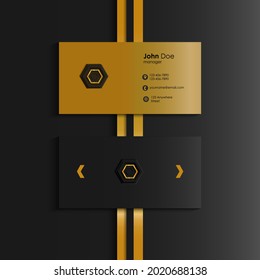 Illustration vector graphic of modern business cards design, good for office members