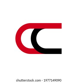 Illustration Vector Graphic of Modern CC Letter Logo. Perfect to use for Technology Company