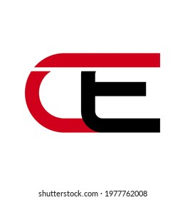 Illustration Vector Graphic of Modern CE Letter Logo. Perfect to use for Technology Company