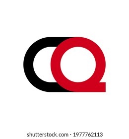 Illustration Vector Graphic of Modern CQ Letter Logo. Perfect to use for Technology Company