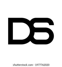 Illustration Vector Graphic of Modern DS Letter Logo. Perfect to use for Technology Company