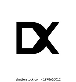Illustration Vector Graphic of Modern DX Letter Logo. Perfect to use for Technology Company