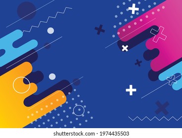 illustration vector graphic of modern dynamic shapes style background
good for foster design background, cover page, and others
