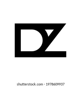 Illustration Vector Graphic of Modern DZ Letter Logo. Perfect to use for Technology Company