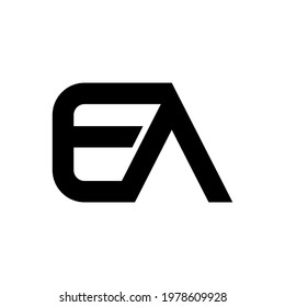 Illustration Vector Graphic of Modern EA Letter Logo. Perfect to use for Technology Company