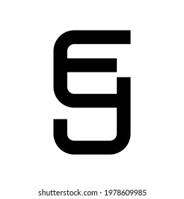 Illustration Vector Graphic of Modern EJ Letter Logo. Perfect to use for Technology Company