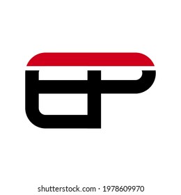 Illustration Vector Graphic of Modern EP Letter Logo. Perfect to use for Technology Company
