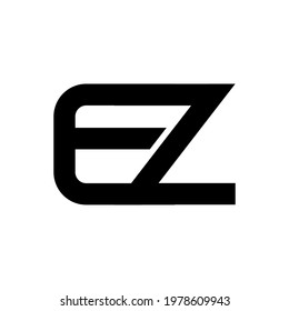 Illustration Vector Graphic of Modern EZ Letter Logo. Perfect to use for Technology Company