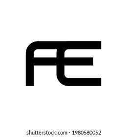 Illustration Vector Graphic of Modern FE Letter Logo. Perfect to use for Technology Company