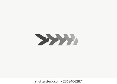 Illustration vector graphic of modern simple tire trail. Good for logo