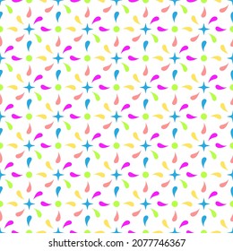 Illustration vector graphic of Modern stylish colorful seamless pattern. 
Good for fabric printing. blanket printing, textile printing, linen printing.