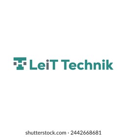 illustration vector graphic of modern tech logo letter T