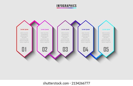 Ilustración vectorial gráfico de diseño de infografía de línea de tiempo moderna, bueno para el diseño de plantillas de presentación 