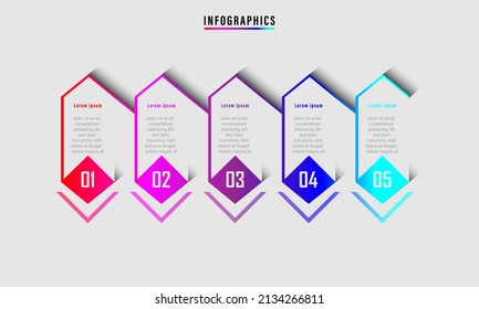 Ilustración vectorial gráfico de diseño de infografía de línea de tiempo moderna, bueno para el diseño de plantillas de presentación 